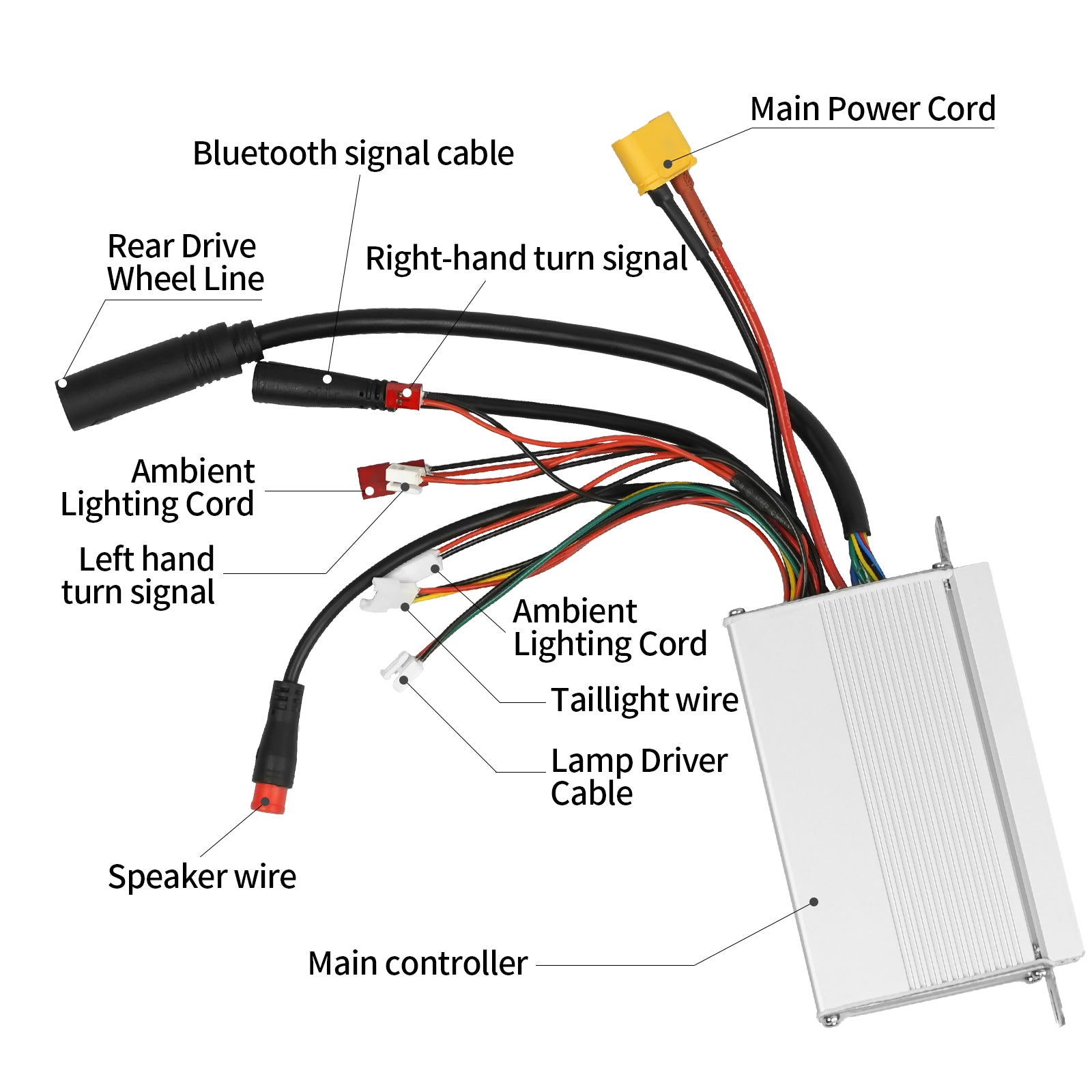 48V 25A Electric Scooter Controller for RZ800