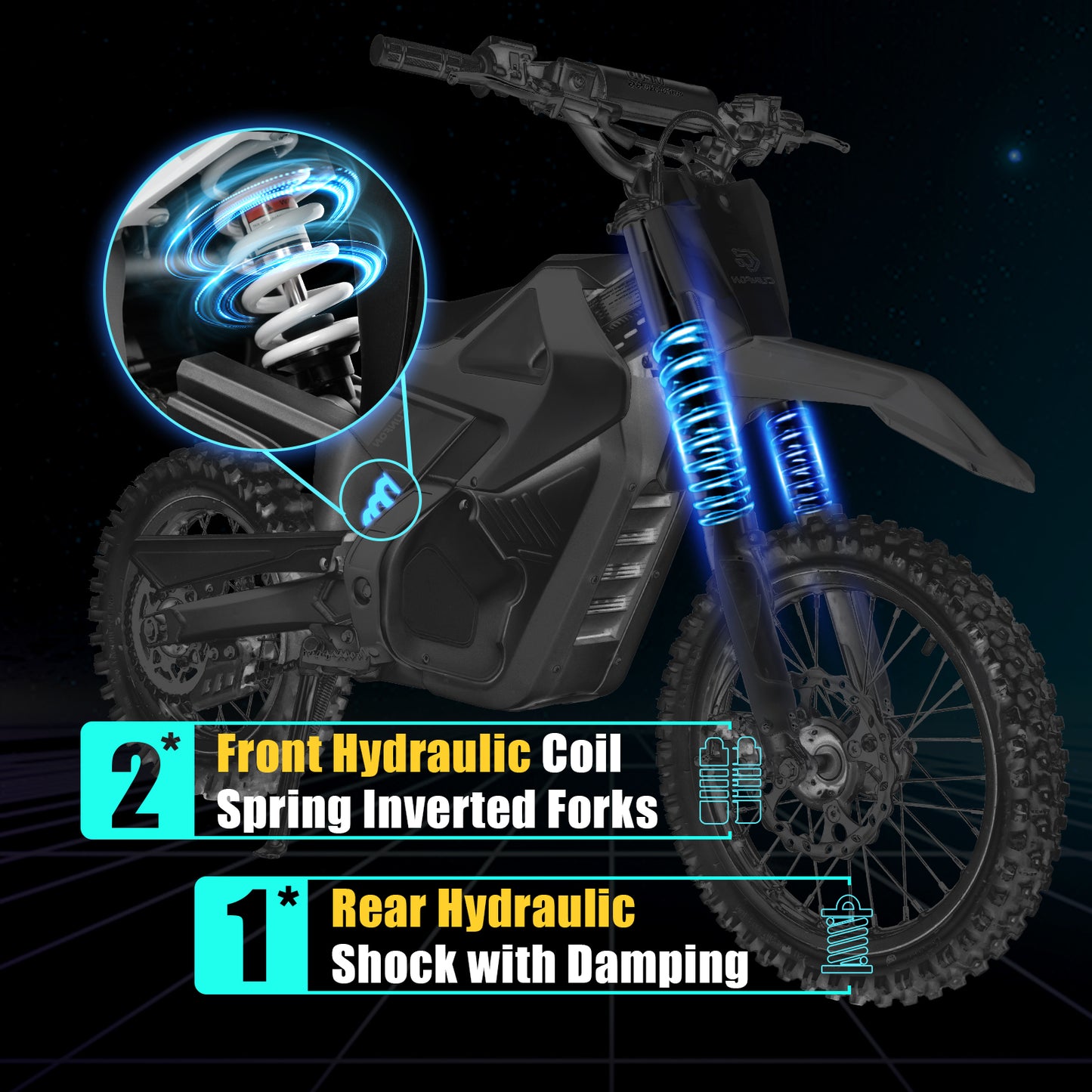 Cunfon M200 Electric Dirt Bike E Moto for Adults Teens