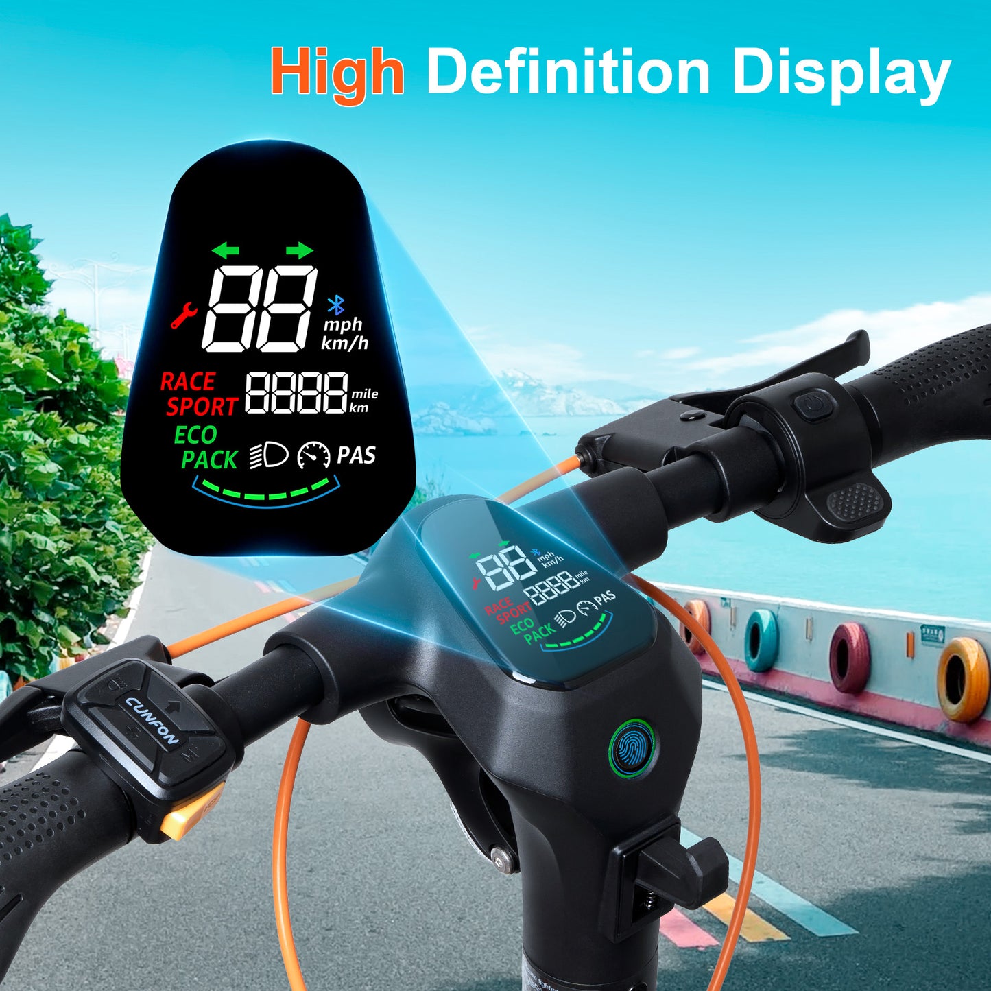 Cunfon RS500 Electric Scooter 1000W
